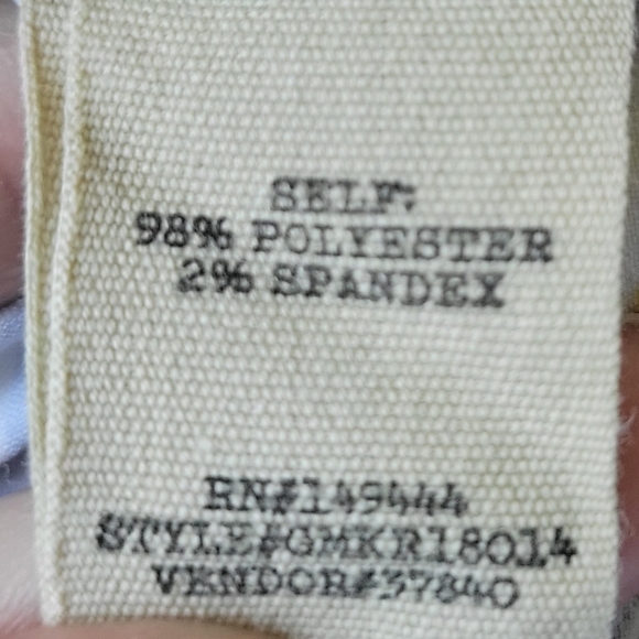 Gimmicks Striped Floral Top Size-Small - Picture 9 of 9